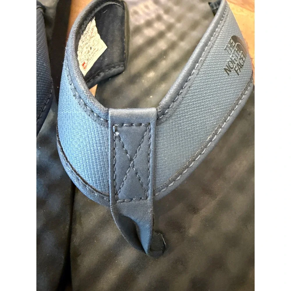 The North Face Base Camp Flip Flops Mens 8‎ Navy Blue Black Sandals NF0A47AA